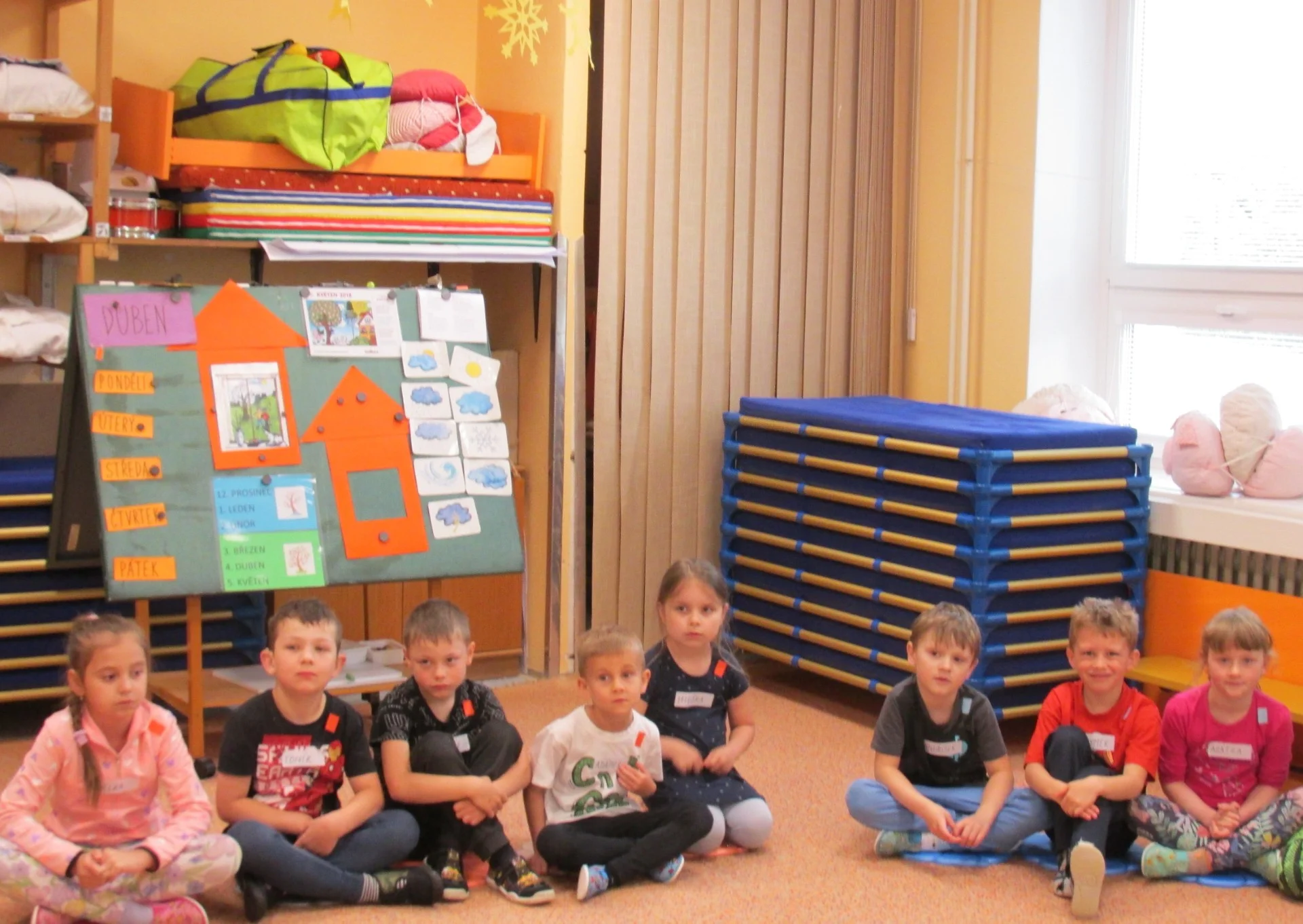 Malý stavitel - výukový program ve 4. třídě - MŠ